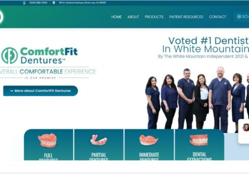 Behind the Scenes: How We Designed ComfortFit Dentures New Website