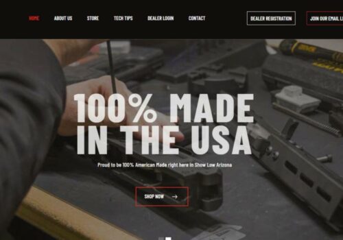 Creating an Easy-to-Use Online Store for Show Low MFG Firearms